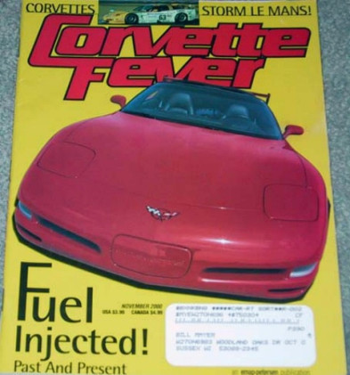 CORVETTE FEVER 2000 NOV - L-84, 579E, C5-R, L98, Z51